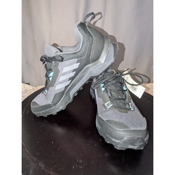 Adidas Shoes Women's 9.5 Black Terrex AX4 Primegreen Hiking Athletic FZ3255 - Picture 6 of 10